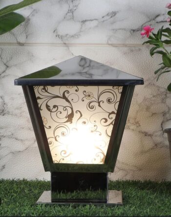 Modern Cylindrical Pillar Light