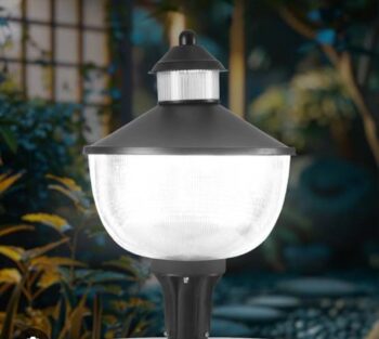 Laser-Cut Pattern Gate Post Light 