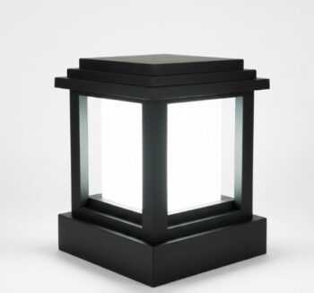 Modern Layered Square Gate Light