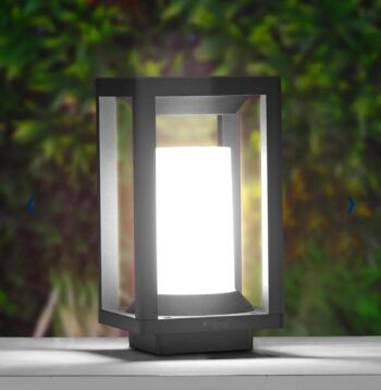 Modern Minimalist Box Gate Light