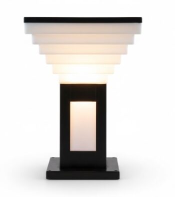 Black and White Architectural Gate Light