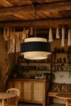 Jute Hanging Lamp | Boho Ceiling Lamp for Bedroom, Living Room | Natural Jute Pendant Light