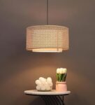 Bamboo lamp for Living Room | Rattan Hanging lamp