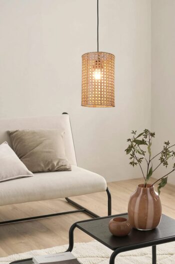 Bamboo Hanging Light for Kitchen | Rattan Pendant Lamp