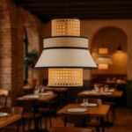 Hanging Light for Bedroom | Bamboo Pendant Lamp