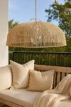 Hanging Light for Dining Room | Rattan Pendant Lamp